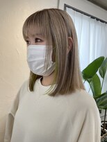 イット(it.)&nbsp;it.Style インナーカラー ハイトーン グリーン