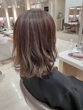 ピーディーヴィセオ 新さっぽろ店(PD VISEO) ナチュラルハイライトカラー