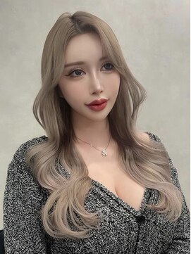 ロウル 渋谷(LOWRL) シルクベージュ/ブリーチ/エクステ