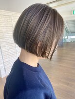 サニーサイドサロン(SUNNY SIDE SALON)&nbsp;ミニボブ×アッシュベージュ#13