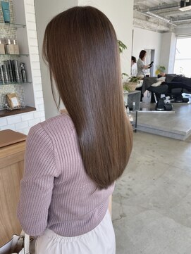 ヒトノワ 野々市(Hito.nowa) 髪質改善×ベージュブラウン