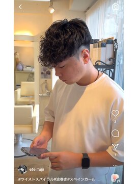 エテ(ete) メンズカット、パーマ、メッシュ