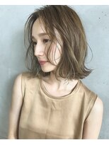 ノエ トトン(noe tton)&nbsp;ホワイトグレージュ/デジタルパーマ/チェリーブラウン/名駅/51