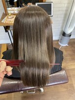 ライフ 住道店(Lyfe)&nbsp;髪質改善酸性ストレート艶髪_セミディオリーブベージュ_201