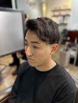 クロムトウキョウ ザ バーバー 新宿本店(CHROM TOKYO the Barber)&nbsp;フェード/ベリーショート/アッシュブラック/ダークアッシュ