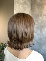 ウィート(wheat)&nbsp;外ハネワンレングスボブ♪