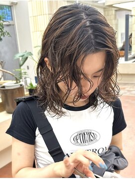 パークレーン アイス イヴェン(park lane ICI yeven) レイヤーパーマ　ｙ２ｋ　パーマ　髪質改善