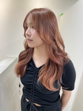 ユニ 江坂(Uni.) ピンクベージュ サーモンピンク