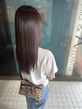 ナタリーアンドアローナ エーエス(Natalie&Arrowna AS) ツヤツヤストレート☆手ざわり抜群！