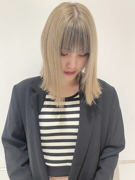 ロンドメリア 天神大名店(Lond Melia) ★小顔黒髪クラゲヘアーオリーブグレーココアベージュ髪質改善★
