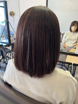 レポヘアー(Repos hair) 20代30代40代大人可愛い髪質改善小顔艶感ミディ艶感