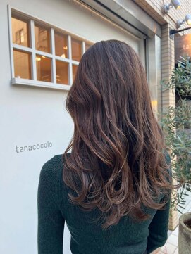 タナココロ 新丸子 バイ ムーン 武蔵小杉(tanacocolo by moon) 切りっぱなしボブ/エアリーロング/美髪のススメ/ピンクブラウン