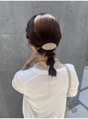 【Rina】ボブ編みおろしヘアセット