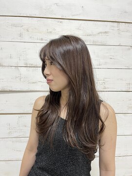 ポルコ(porco.) ワンレンマロンベージュ