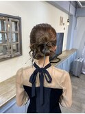 ・結婚式ヘアセット