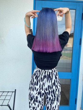 ヘアーメイク コラソン(hair make corazon) 1黒髪ボブルフネビージュ小顔ワンレンダークアッシュ