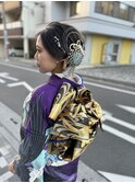成人式アップスタイル