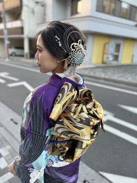 ハル(HARU) 成人式アップスタイル