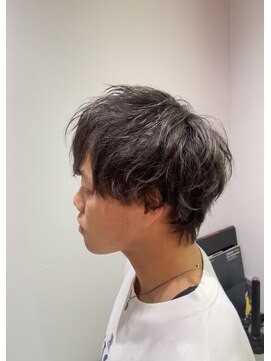 ソロ(soLo) 無造作メンズウルフ