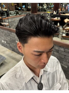 スリーセント 栄(3/cent) ビジネスヘア/ビジネス/大人フェード/サイドパート/ハードパート