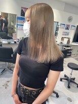 キング 高槻(K!ng) 縮毛矯正髪質改善ハイライトレイヤーカット枚方美容室エクステ