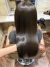 【JrスタイリストAMI限定クーポン】カット+酸性ストレート+カラー