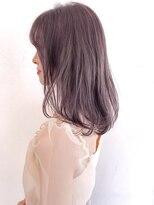 セイドット リー(Say. Ree)&nbsp;Say.ロングレイヤーヘーゼルグレージュオリーブグレー暗めカラー