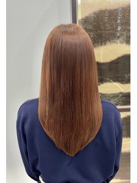 テーターテート 白子店(tete-a-tete) ロングレイヤー×ブラウンカラー