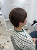 レディースハンサムショートライトブラウン