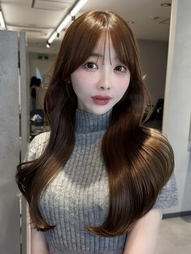 ビューレイギンザ(VIEW LEI GINZA) 韓国レイヤーウェーブヘア顔周り髪質改善銀座