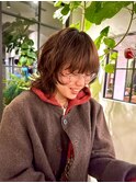 大人ボブ大人ショートボブ切りっぱなしボブ前髪あり前下がりボブ