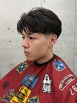 ザスーツブラザーズ 名古屋 金山店(THE SUITS BROTHERS) MEN'SHAIRウルフカルマパーマメンズショートイージーパーマ