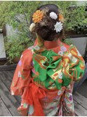 映えるアップスタイル