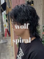 ヘアプレイスソル (HAIR PLACE SoL)&nbsp;wolf spiral /メンズカット/スパイラル/パーマ