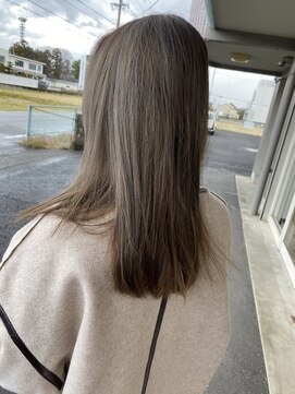 ヘアデザイン ディクト(hair design D.c.t) 【 d.c.t 岡部 】オリーブグレイ