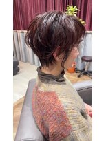 カナロアバイボニークチュール(KANALOAbyBONNY COUTURE)&nbsp;神戸大人ショートボブ・大人ボブ・40代ショートボブ・白髪ぼかし