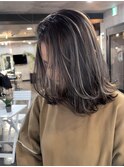 細め/コントラストハイライト