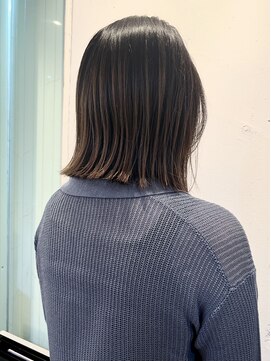 グラムヘアデザイン(g. hair design) 外ハネボブ/ハイライトカラー/グレージュカラー/吉祥寺美容室