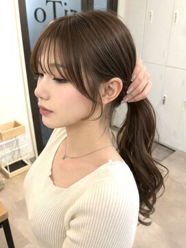 リト 四条 烏丸(riTo) 結んでも可愛い小顔顔周りカット