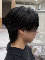ユニックス ララポート豊洲店(UNIX Salon&Spa) センターパートウルフ/ニュアンスパーマ/豊洲