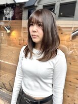 ルーナヘアー(LUNA hair)&nbsp;ナチュラルレイヤー/ナチュラルベージュ/レイヤーカット10代20代