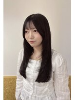 アンク クロス 吉祥寺店&nbsp;ミディアムからロング《ナチュラルブラック》　 suzu/吉祥寺