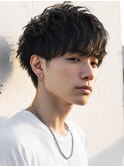 men's/ ニュアンスパーマ/フェザーパーマ/シャドーパーマ/