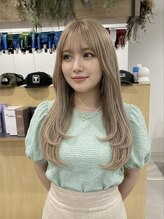チオ(Chio) 【富山】まろやかベージュのハイトーンセミロング