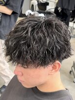 オーバル ジングウマエ(OVARL jingumae)&nbsp;縦落ちツイストスパイラルラウンドマッシュ