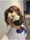 ゆるふわシニヨン