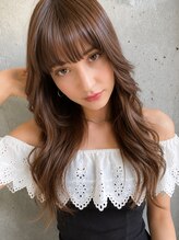 ラグシス 美髪ストレート(Luxis)&nbsp;大人気レイヤーカット×マロンブラウン