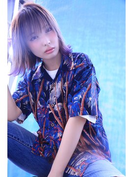 ヘアサロンエム 川越(HAIR SALON M) サマーワイドバングボブ