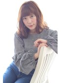 ラフな抜け感☆小顔ミディ