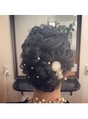 結婚式ヘアアレンジ